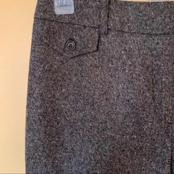 Ann Taylor/ Ann Taylor Straight Wide leg Trousers Wool Dress Pants Size 2. - Picture 9 of 15